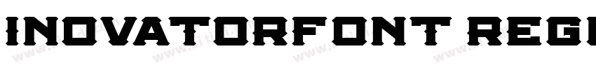 InovatorFont Regula字体转换